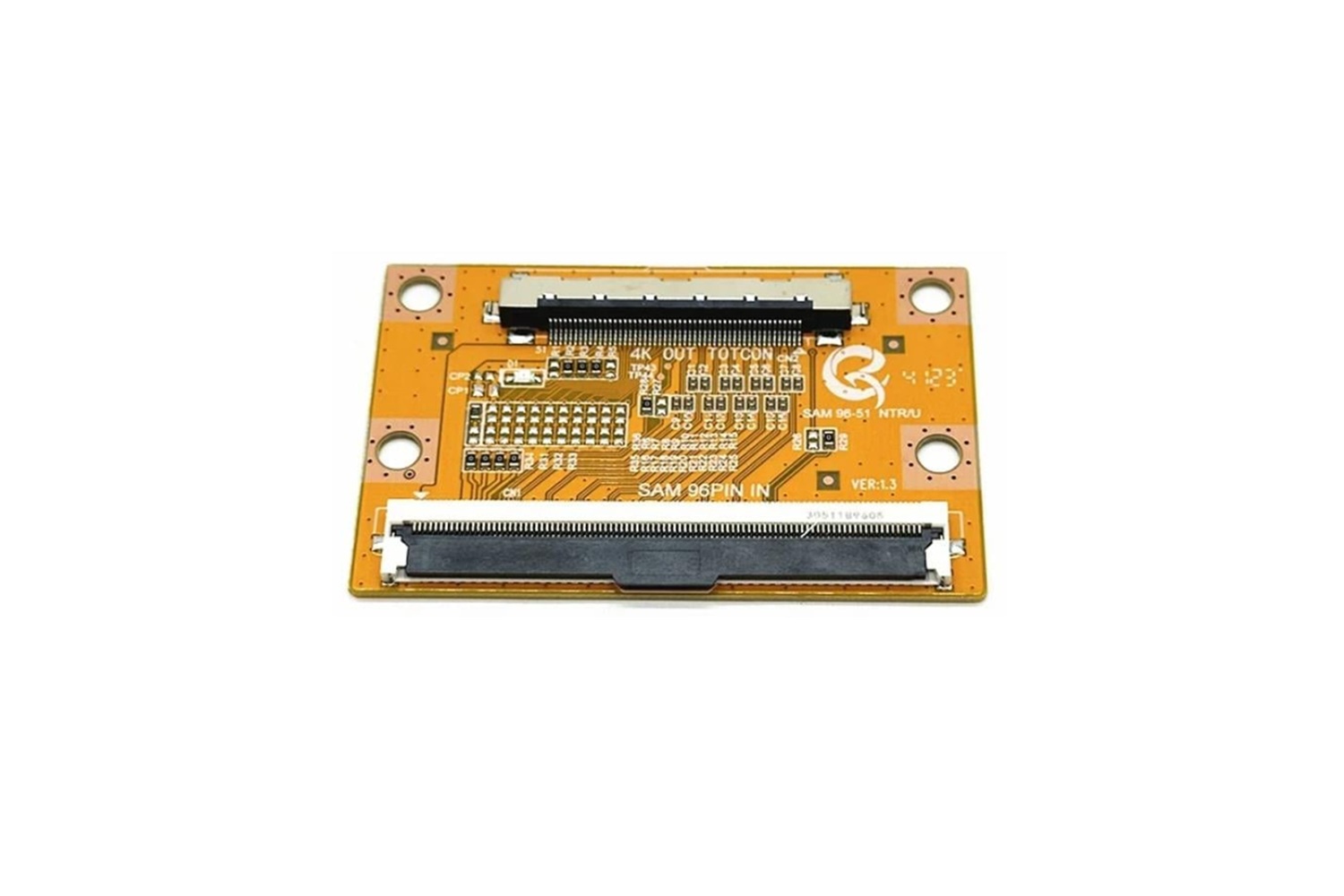 96 PIN- 51 PIN Samsung UN NU RU T-CON Flexi Çevirici Board - Sarı