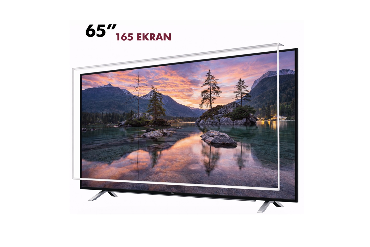 GM - 65" 165 Ekran - Tv Ekran Koruyucu - (5'li Kutu)